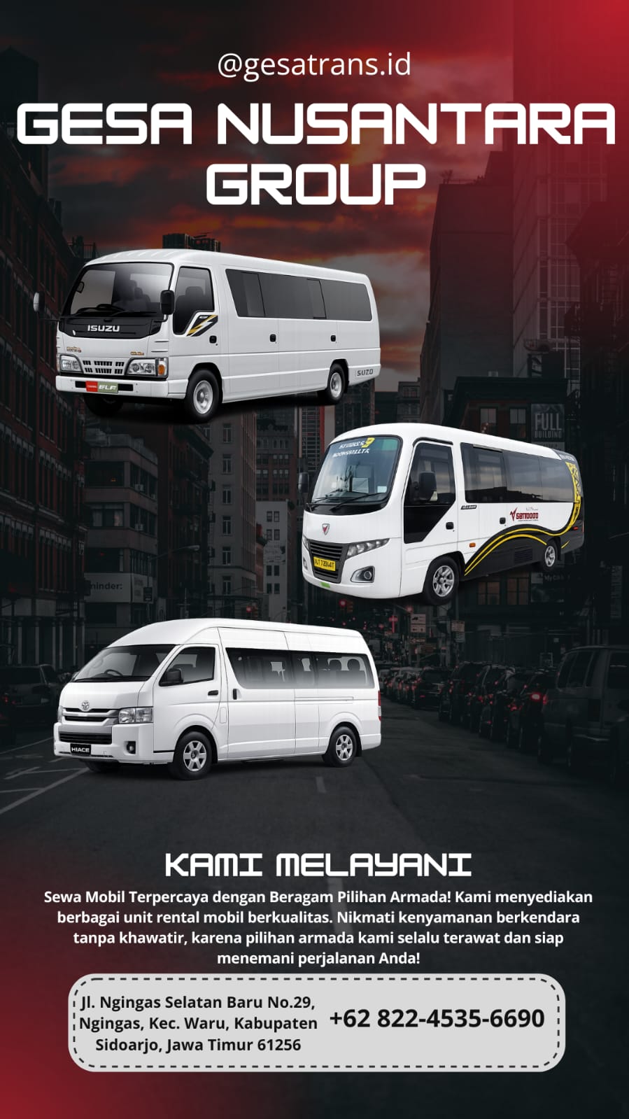 Sewa Mobil Surabaya & Sidoarjo: Rental Mobil Jawa Timur dengan Driver Handal
