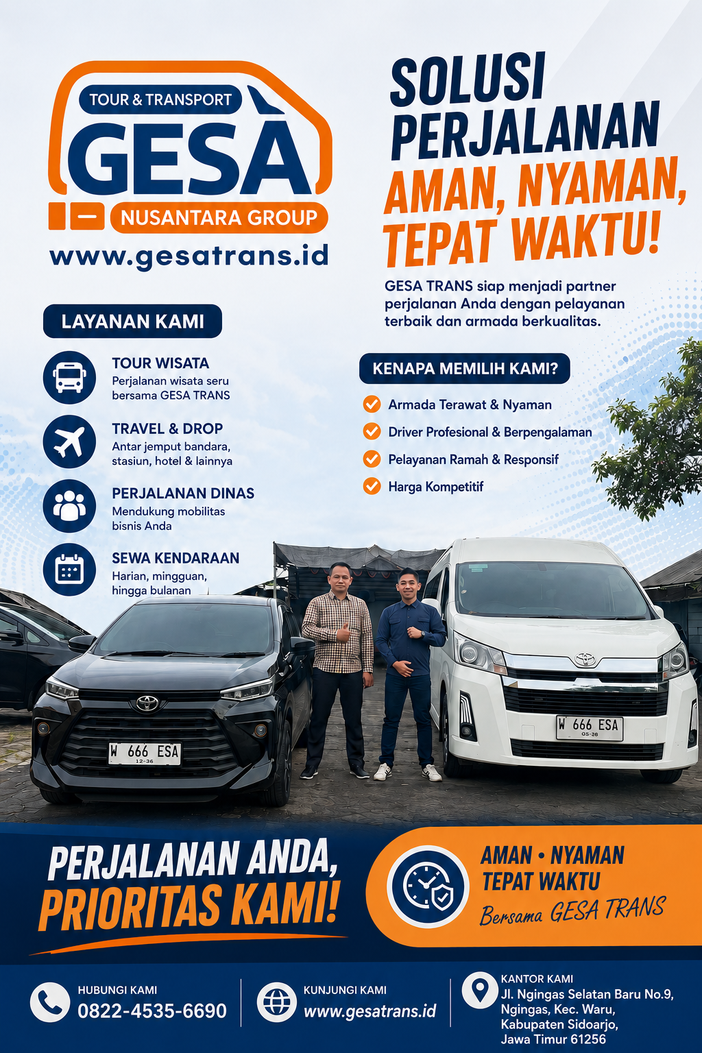 Sewa Mobil & Rental Mobil Surabaya Sidoarjo Jawa Timur dengan Driver Profesional – Solusi Perjalanan Aman, Nyaman, Tepat Waktu