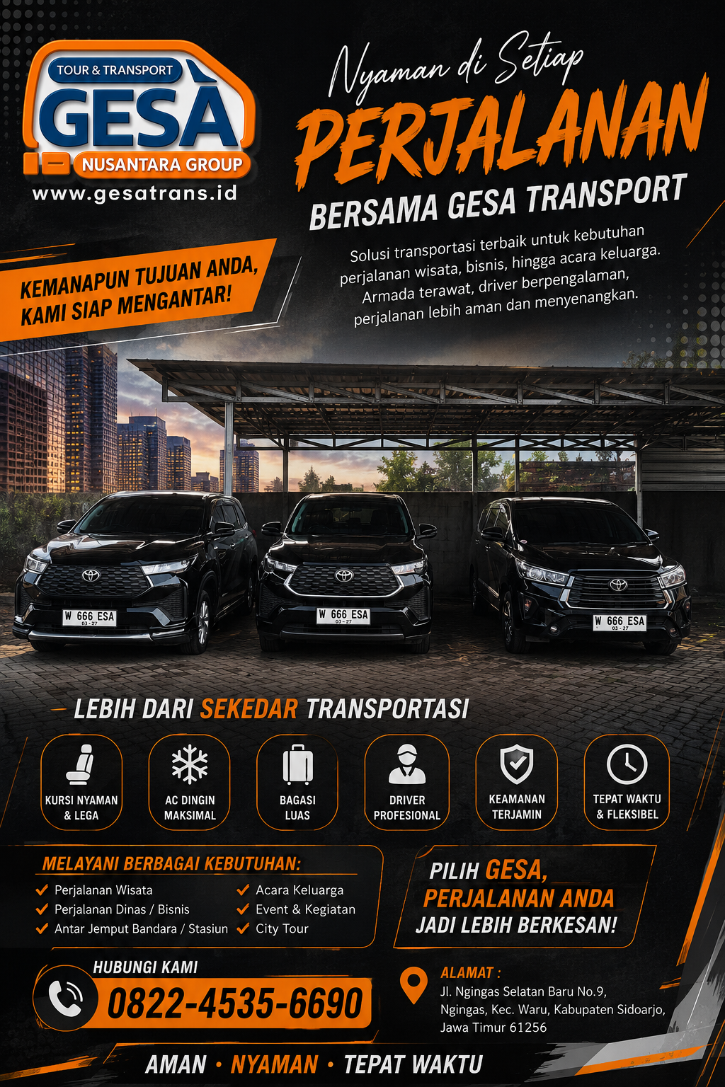 Sewa Mobil Surabaya & Sidoarjo: Rental Mobil Andal di Jawa Timur dengan Sopir Profesional