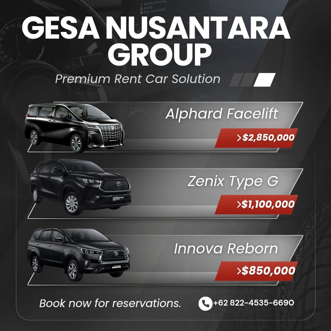 Sewa Mobil Premium Surabaya & Sidoarjo – Rental Mobil Jawa Timur dengan Sopir Profesional