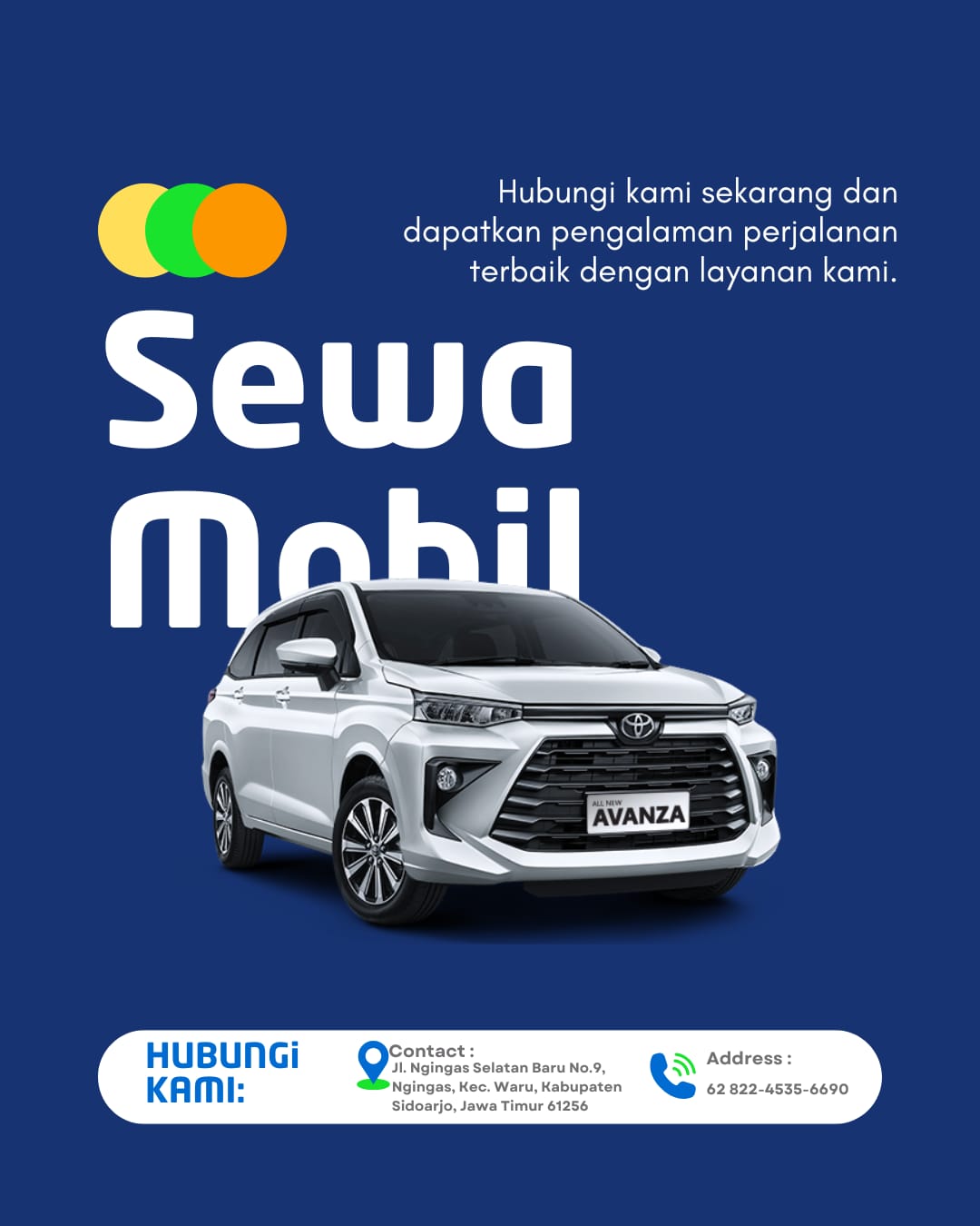 Sewa Mobil Surabaya & Rental Mobil Sidoarjo – Transportasi Nyaman dan Elegan di Jawa Timur dengan Driver