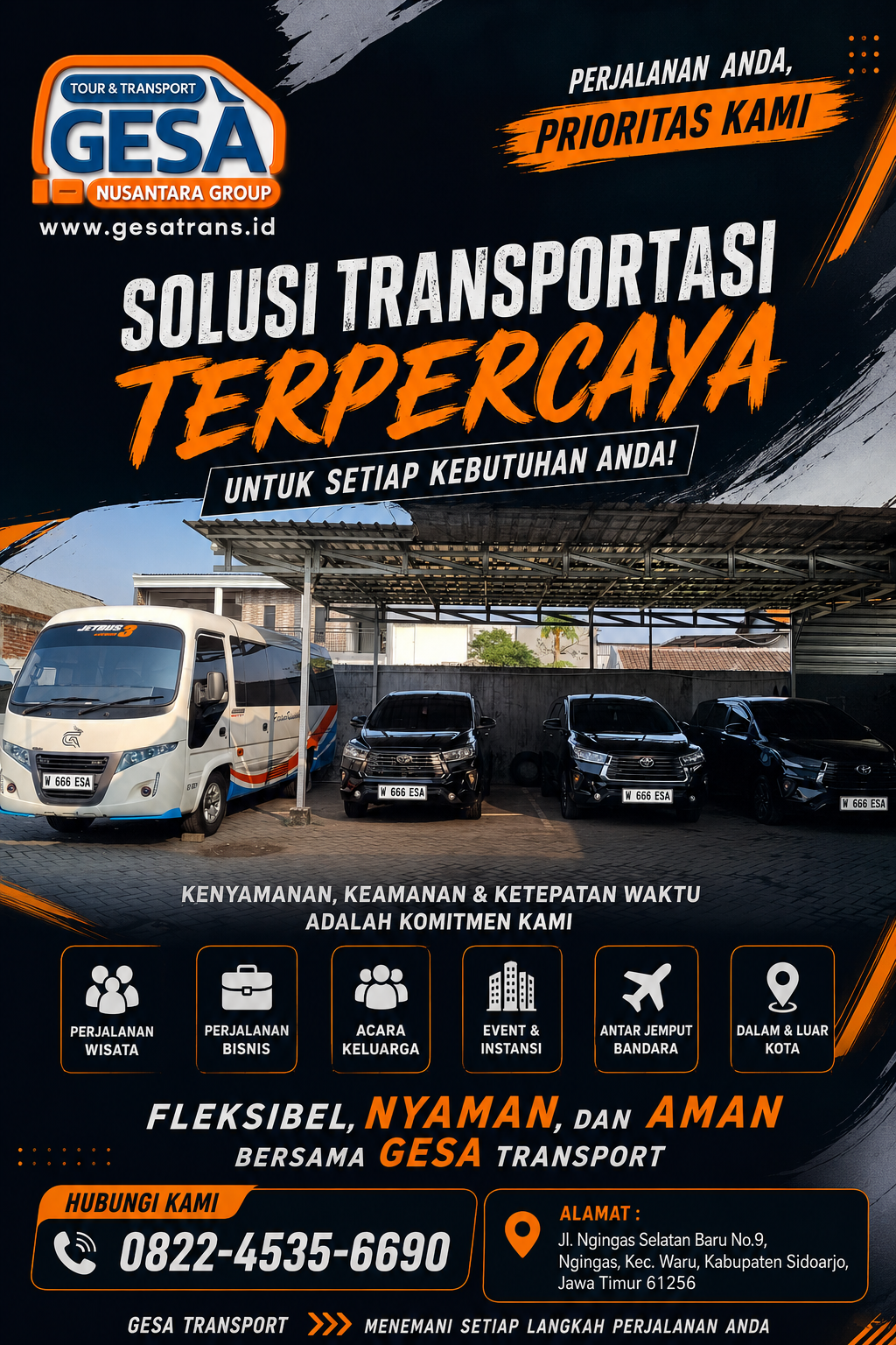 Sewa Mobil Surabaya & Sidoarjo: Rental Mobil Terpercaya di Jawa Timur dengan Sopir Profesional