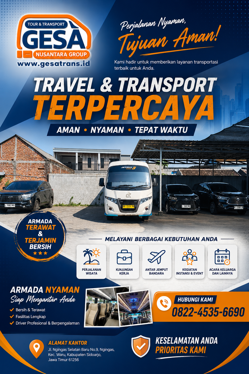 Perjalanan Aman dan Nyaman: Rental Mobil Surabaya, Sidoarjo, Jawa Timur