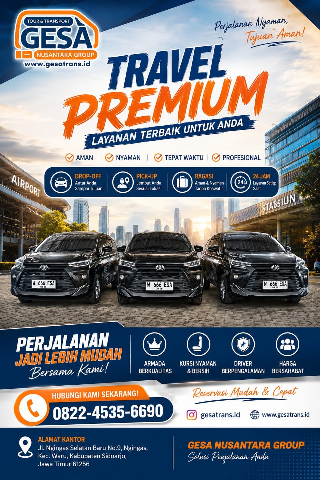 Rental Mobil Surabaya & Sidoarjo: Sewa Mobil dengan Sopir Andal di Jawa Timur