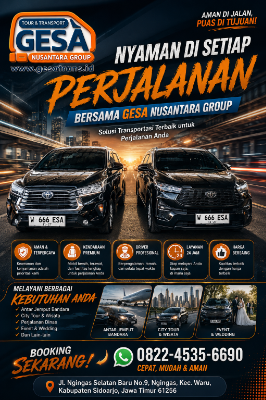 Sewa Mobil Surabaya & Sidoarjo: Rental Mobil Terpercaya dengan Driver Profesional di Jawa Timur