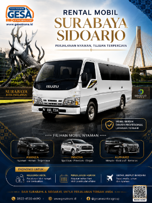 Sewa Mobil Surabaya Sidoarjo dengan Driver Profesional – GESA Nusantara Group, Pilihan Terbaik di Jawa Timur
